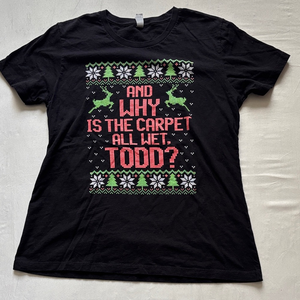 Next Level Apparel Black T-Shirt